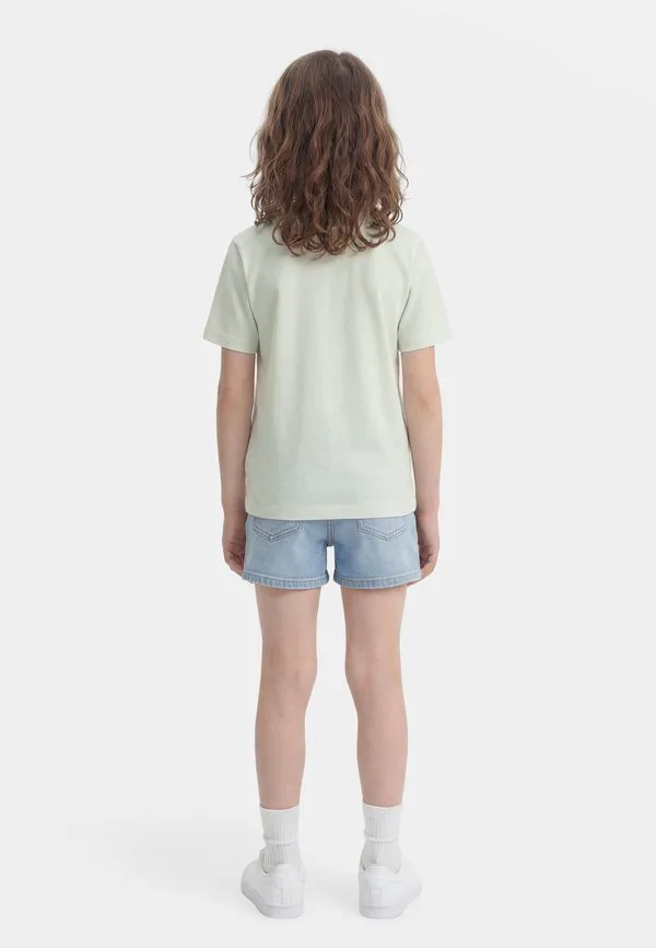 Детская/Подростковая футболка с короткими рукавами, унисекс, с принтом. Boss Kidswear, Sprout Green — фото 2