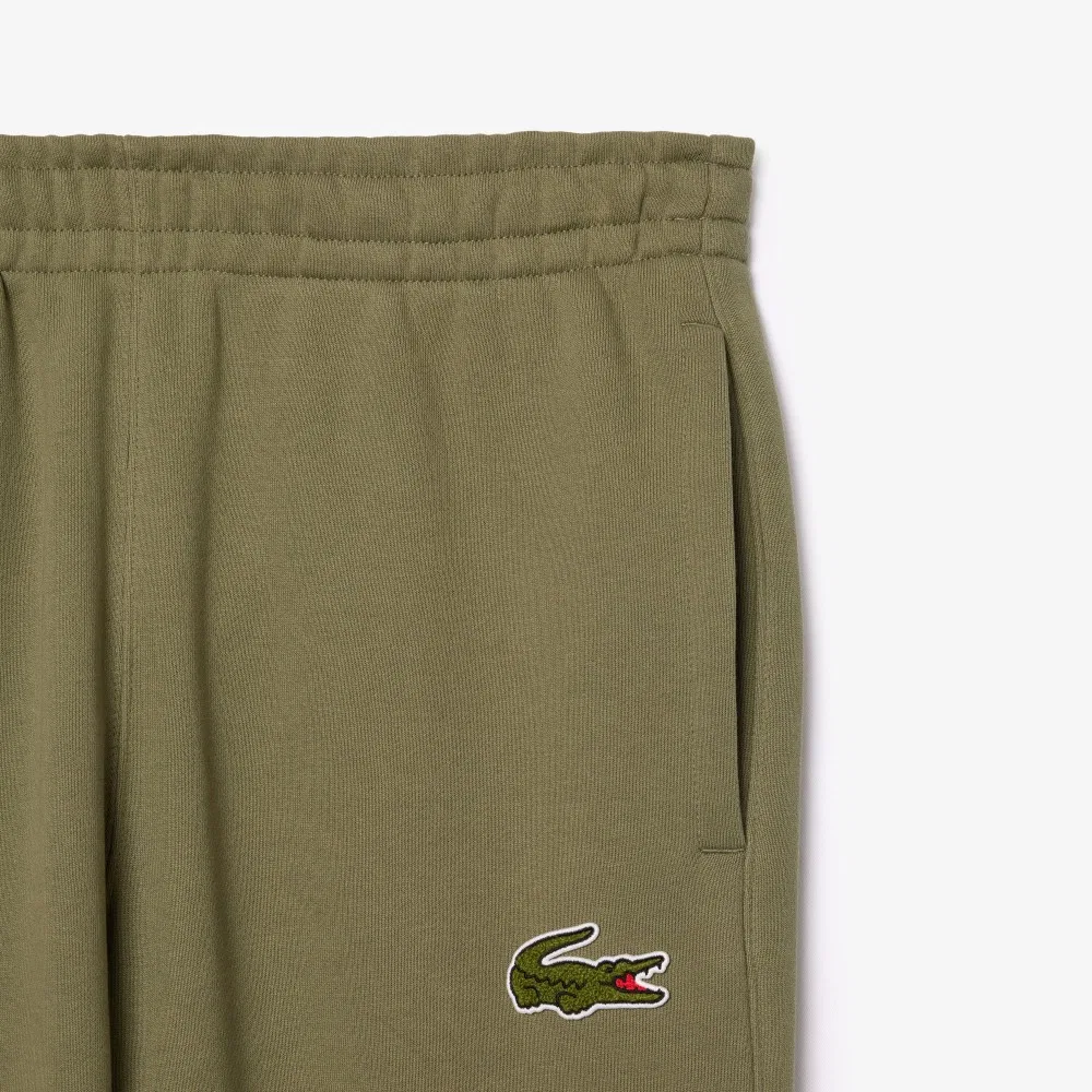 Мужские свободные спортивные брюки с крупным логотипом от Lacoste — фото 2