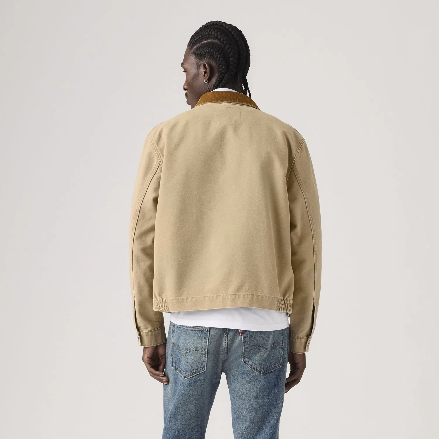 Легкая брезентовая куртка Castro Mechanics на молнии Levi's — фото 4