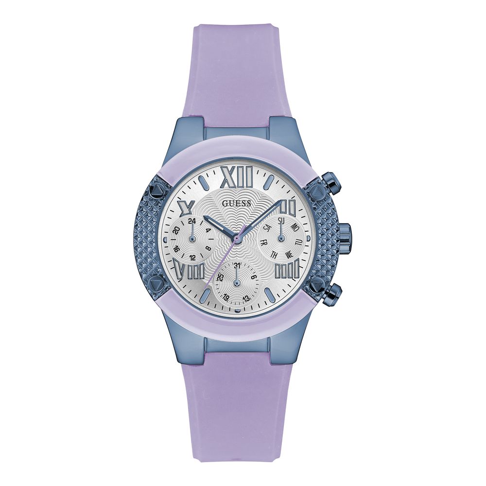 

Фиолетовые силиконовые часы GUESS