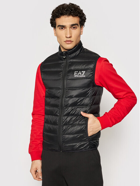 

Жилет стандартного кроя Ea7 Emporio Armani, черный