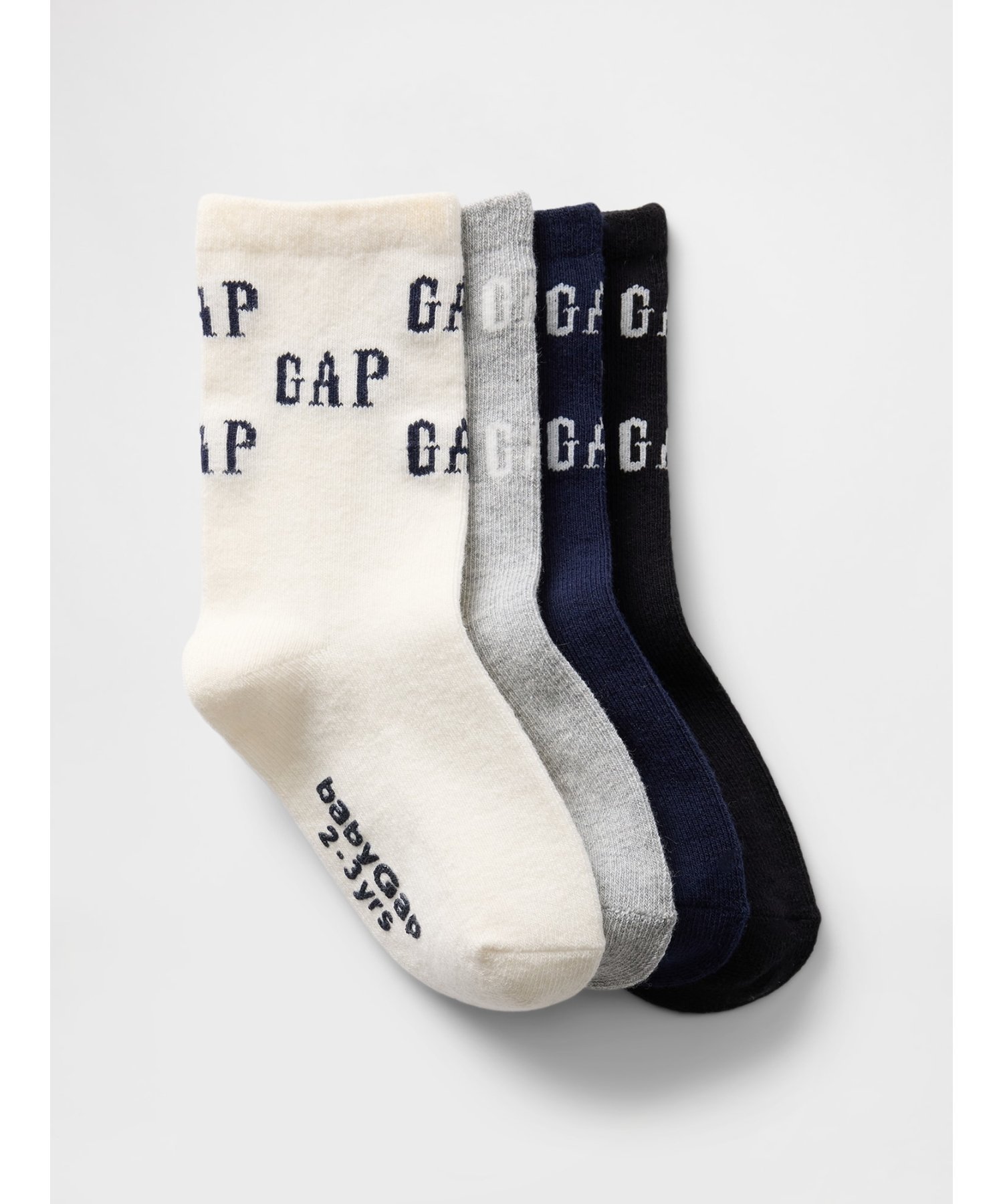 Носки с логотипом (K)GAP, набор из 4 пар (для малышей/младенцев), MULTI_5