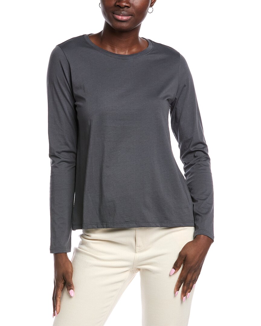 

Футболка с круглым вырезом EILEEN FISHER, серый
