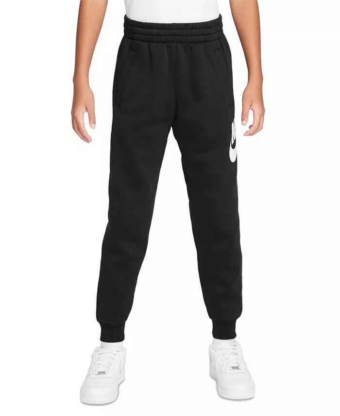 

Флисовые спортивные брюки Big Kids Club Nike, синий