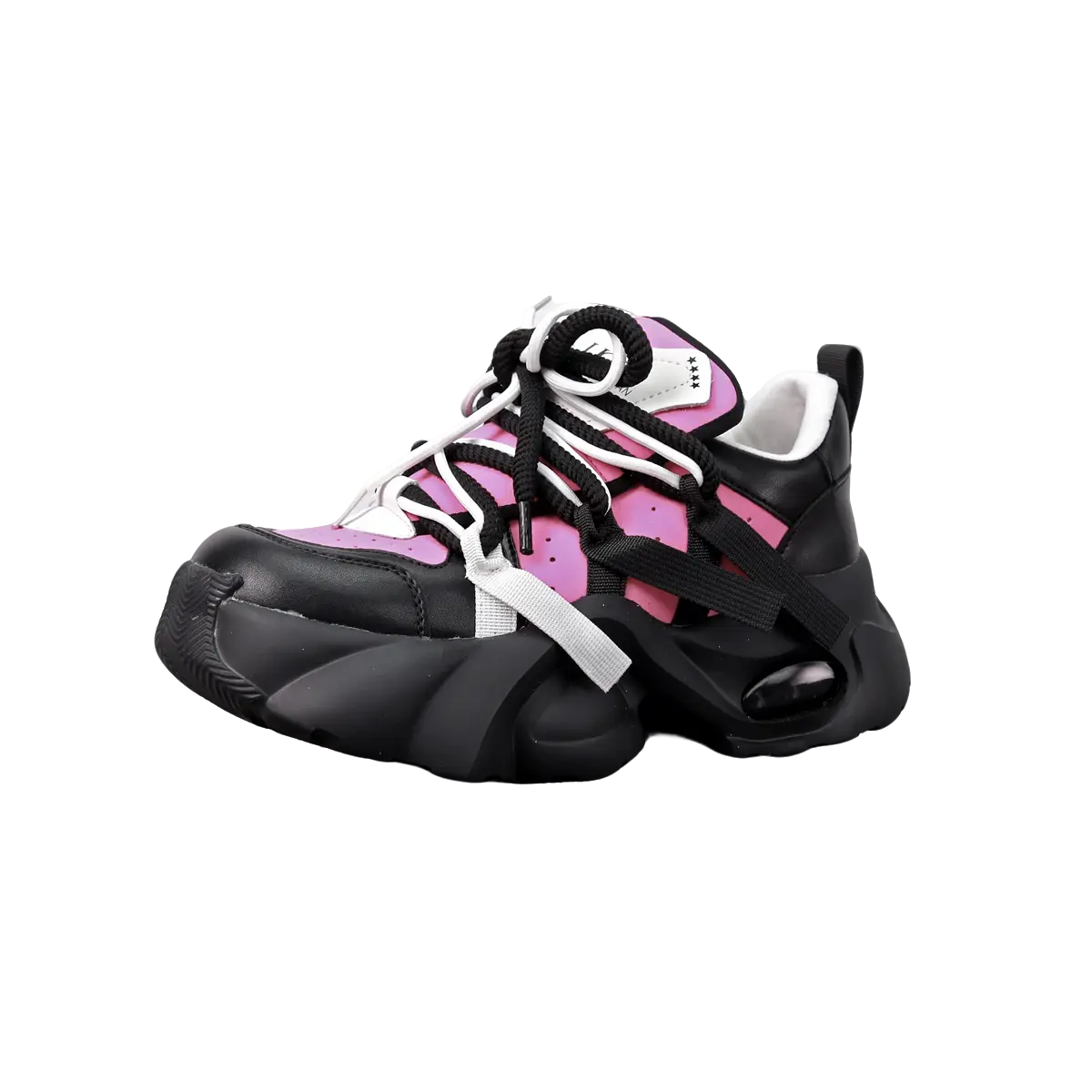 

Banas X UCOC x Кроссовки Low Top Chunky мужские — Чёрный драконий фрукт, цвет Black Dragon Fruit