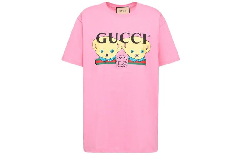 

Футболка женская Gucci, розовый