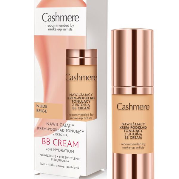 

Увлажняющий крем-основа с оттенком нюд-беж, 30 мл Cashmere Bb cream, цвет nude beige