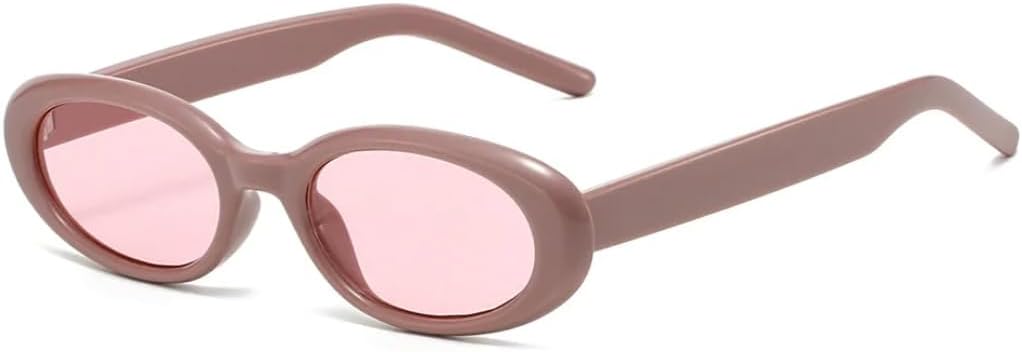 

Солнцезащитные очки с защитой от УФ-излучения UV400 | Градиентные овальные линзы, женская, маленькая оправа | Яркие цветные линзы для занятий спортом на открытом воздухе и вождения DSVIGF, Dusty Pink