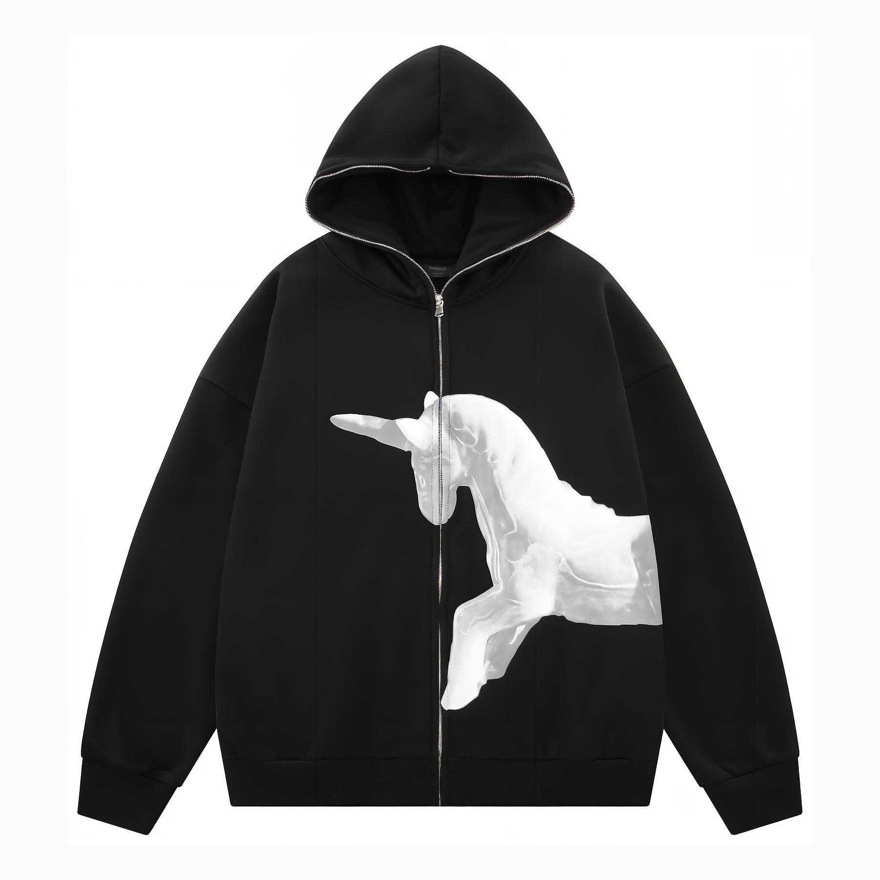 

Свитшот Unisex Duamin, черный (с флисовой подкладкой)