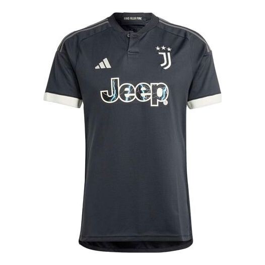 

Спортивная футболка juventus 23/24 third jersey 'grey' Adidas, мультиколор