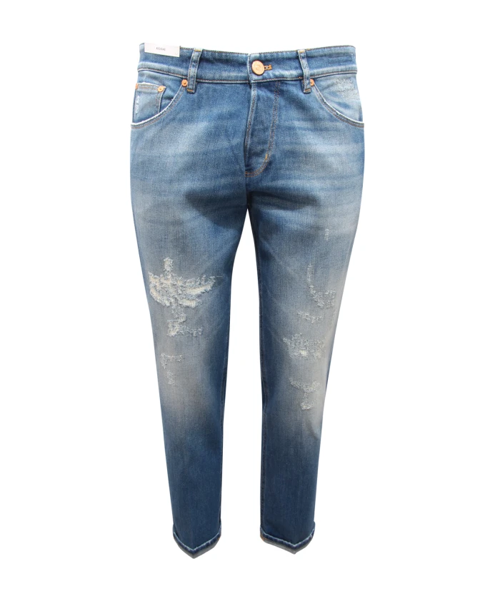 

Джинсы в стиле регги Pt01, синий