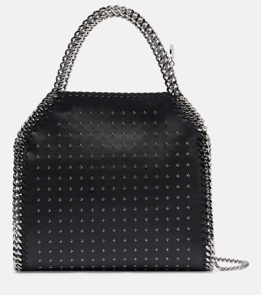 

Сумка-тоут Falabella Small из искусственной кожи Stella McCartney, Black/Ruthenium