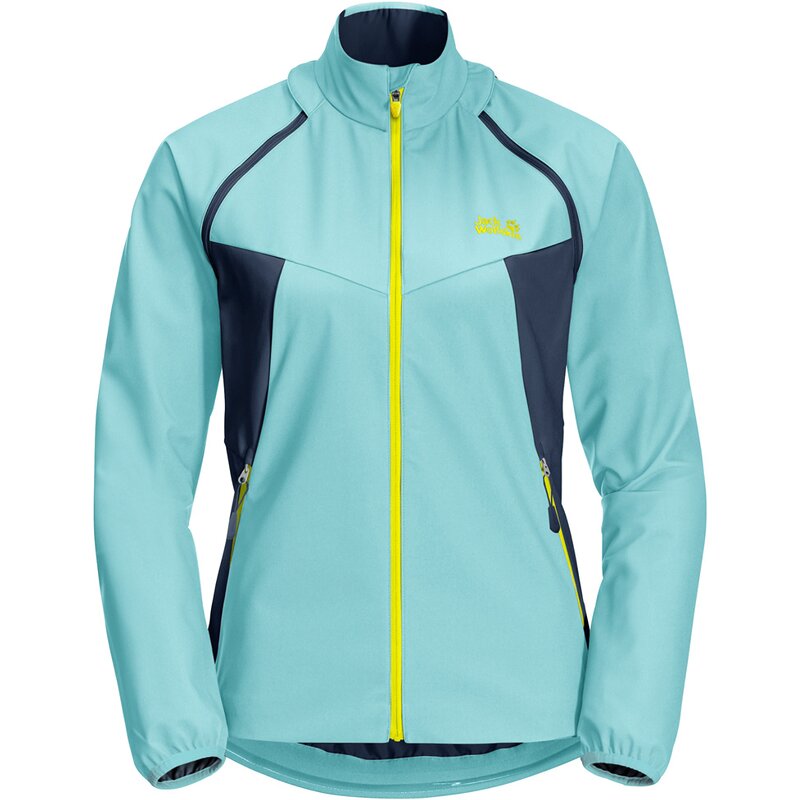 

Функциональная куртка-тандем из софтшелла с Jack Wolfskin, цвет dark indigo