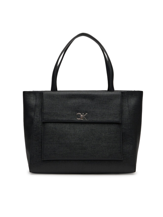 

Сумка Ck Medium Shopper_Tex K60K613178 Calvin Klein, черный