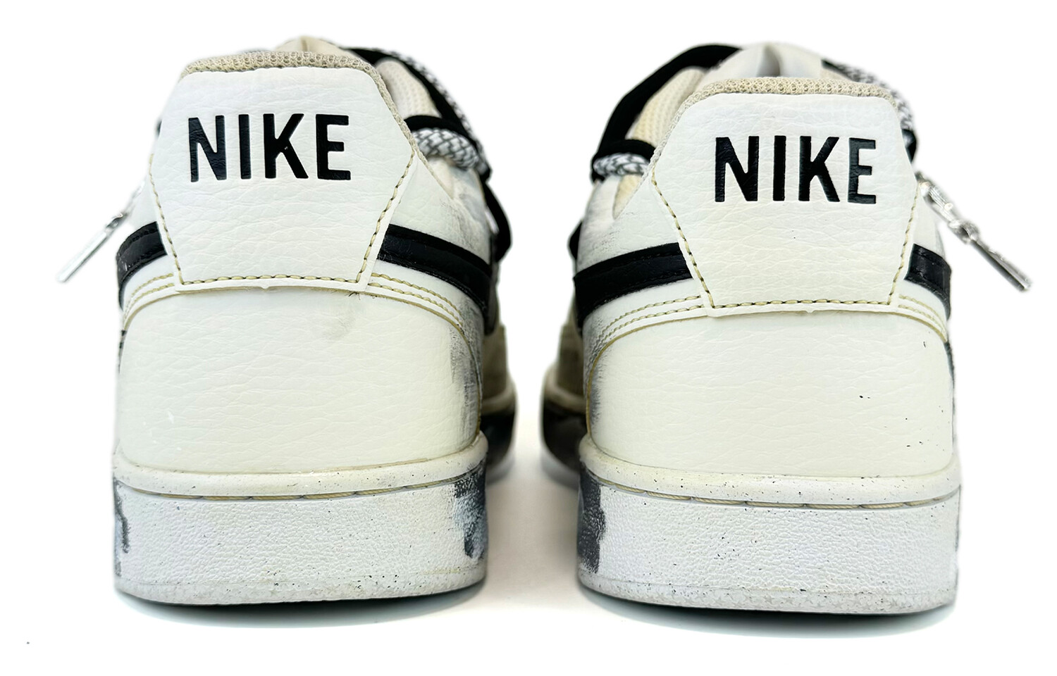 Мужские кроссовки для скейтбординга Nike Court Vision 1, Off-white — фото 2