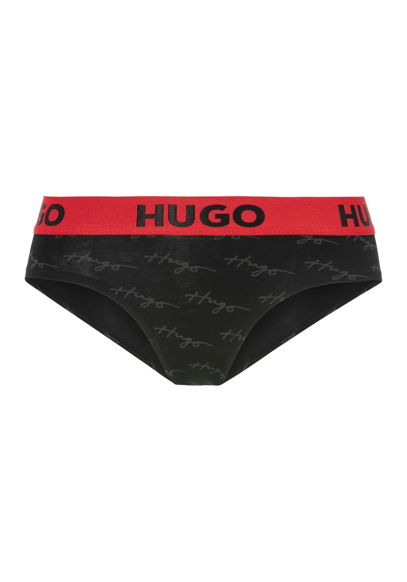 

Трусики HUGO Underwear "BRIEF SL DESIGN" с контрастным поясом с логотипом, цвет Open Miscellaneous 965