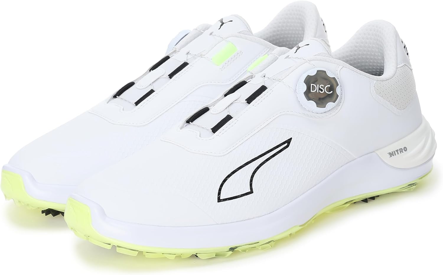 

Мужские гольф-туфли Puma без шипов, белый/черный