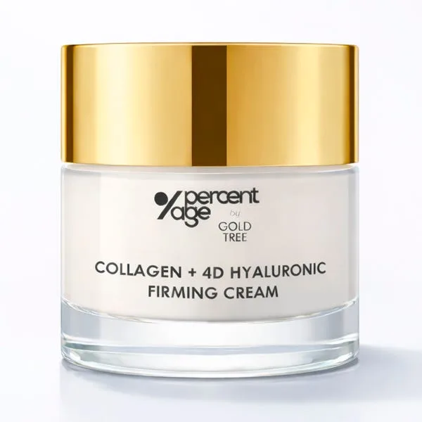 Крем для лица PERCENTAGE BY GOLD TREE — Collagen 4D Hyaluronic Firming Cream, 50 мл