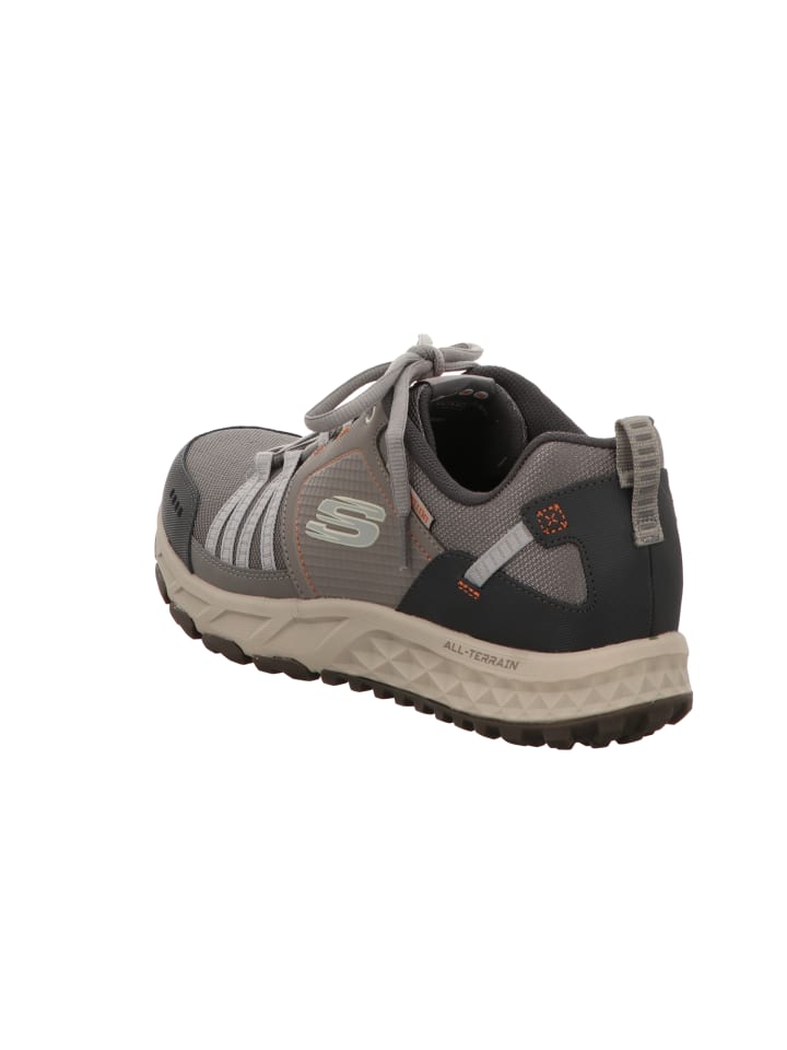 Skechers Туфли на шнуровке серого цвета — фото 3