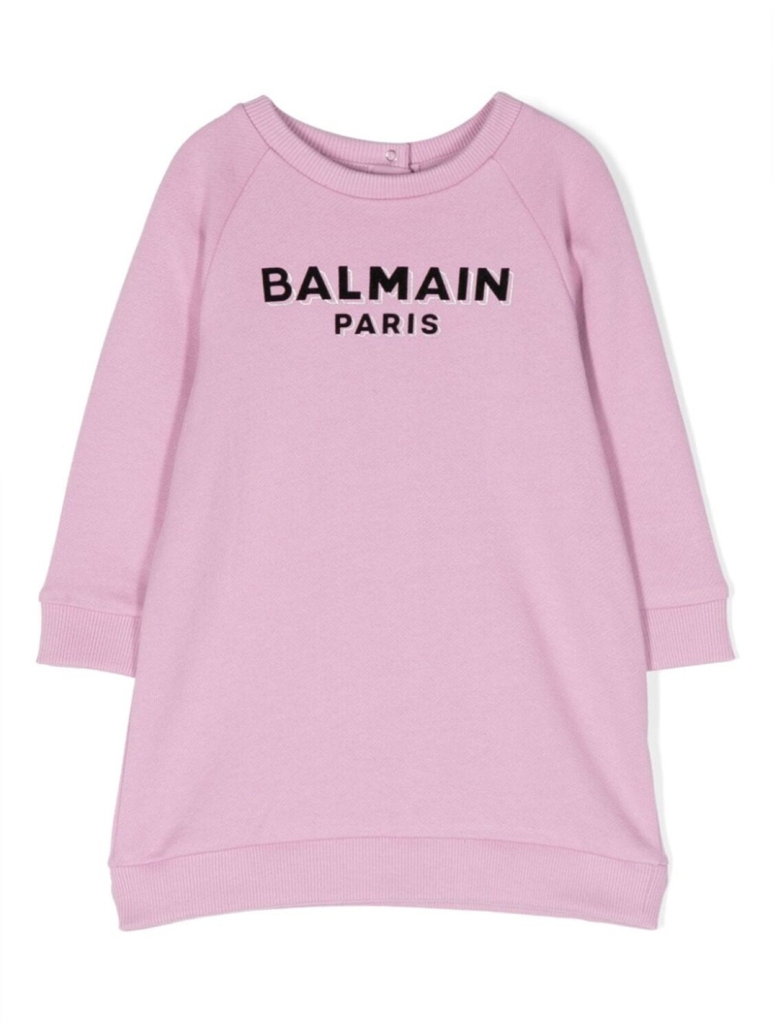 

Balmain Kids платье с логотипом, фиолетовый