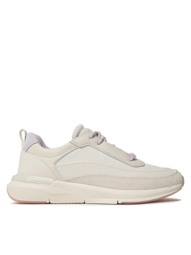 

Кроссовки Flexi Runner Lace Up-Nano Mn Mix Calvin Klein, экрю