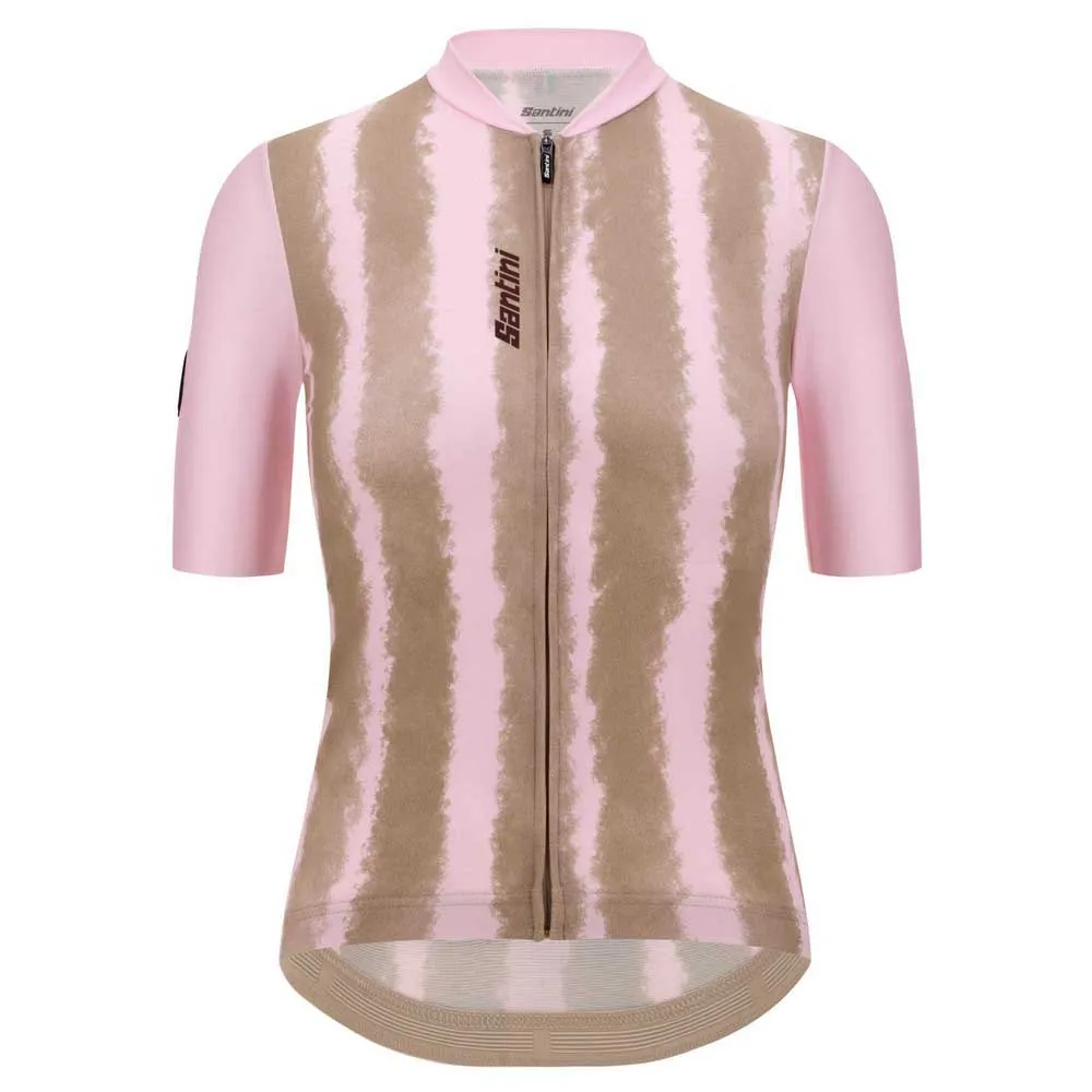 

Джерси с коротким рукавом Santini Bambu, розовый