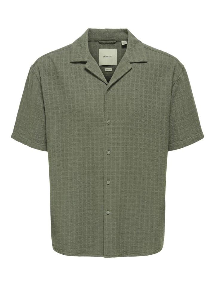 

Рубашка Only&Sons, цвет dusty olive