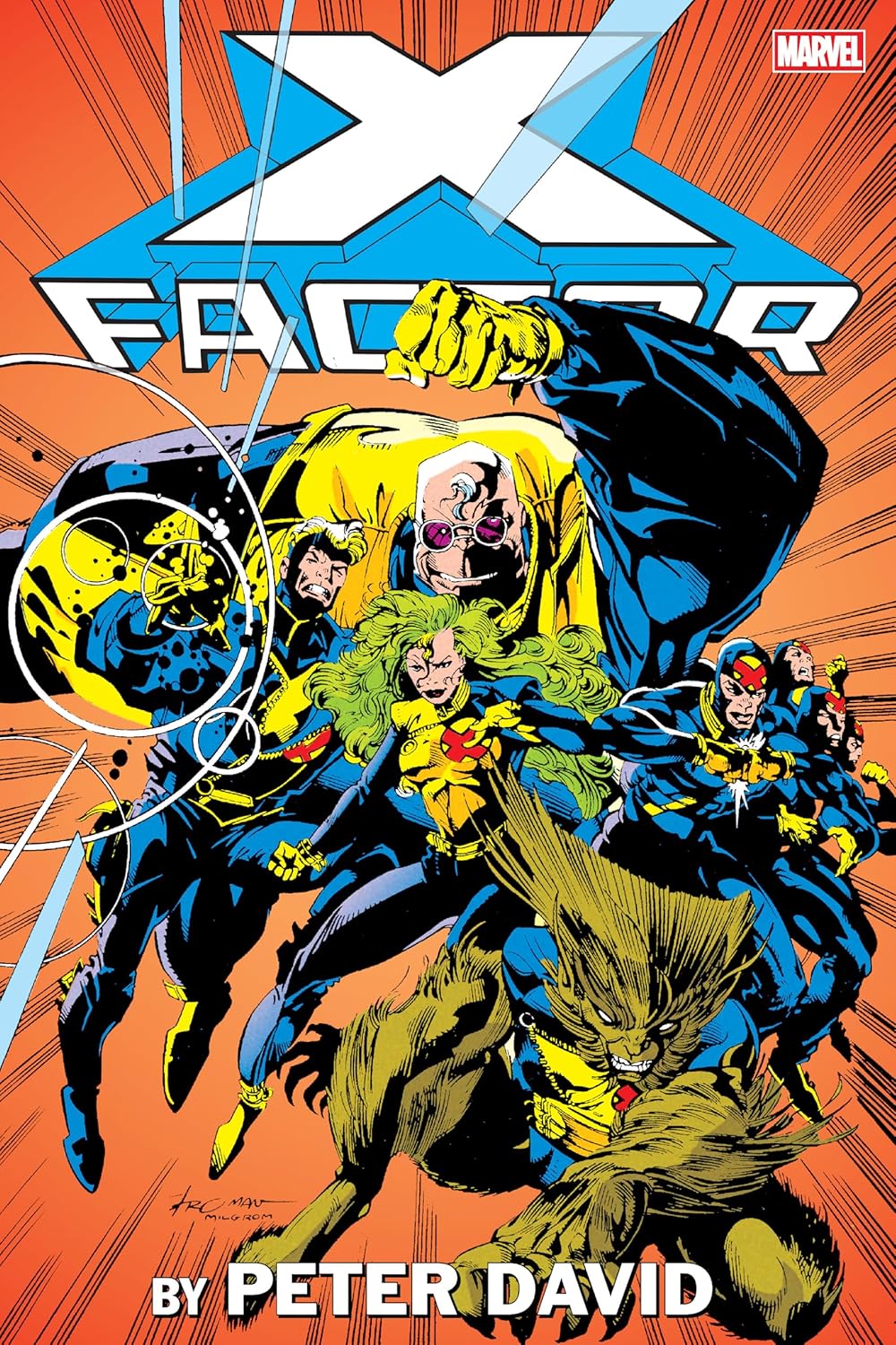 

X-Factor By Peter David Omnibus Vol. 1 Larry Stroman Cover [New Printing] (Marvel Universe)