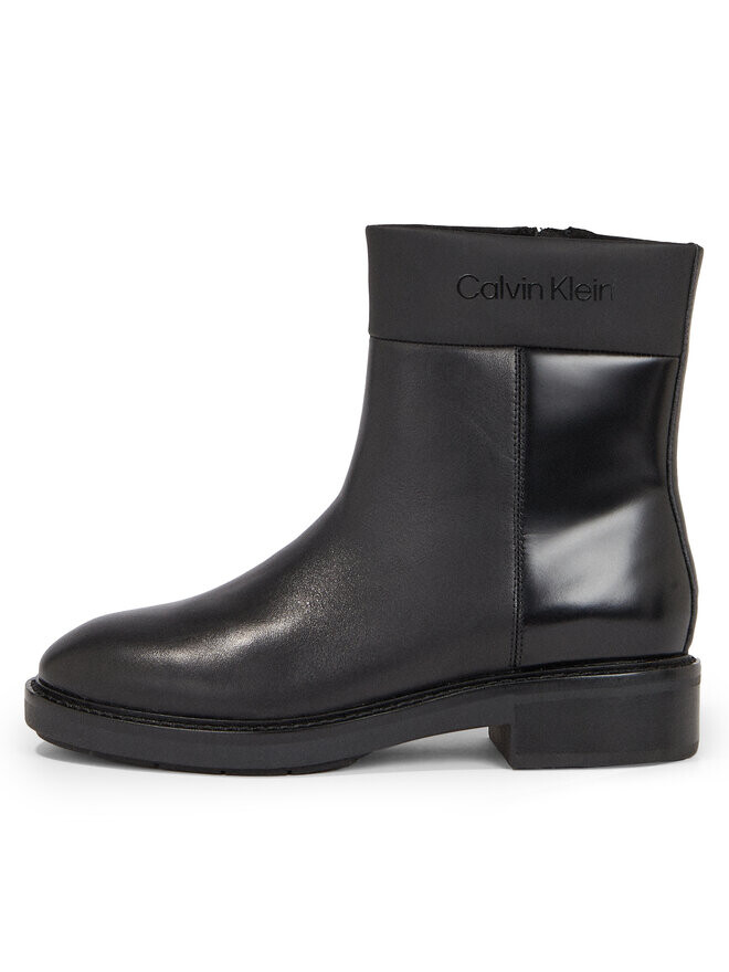 Ботинки на плоской подошве Rubber Sole Ankle Boot Lg Wl Calvin Klein, черный — фото 4