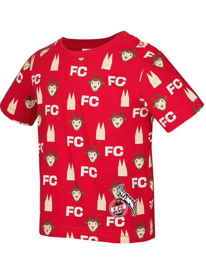 

Футболка Дроссельбартвег красного цвета Fußballverein 1. FC Köln, Красный, Футболка Дроссельбартвег красного цвета Fußballverein 1. FC Köln
