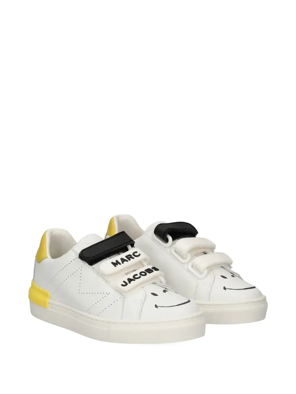 Кроссовки с логотипом X SmileyWorld Marc Jacobs Kids, белый