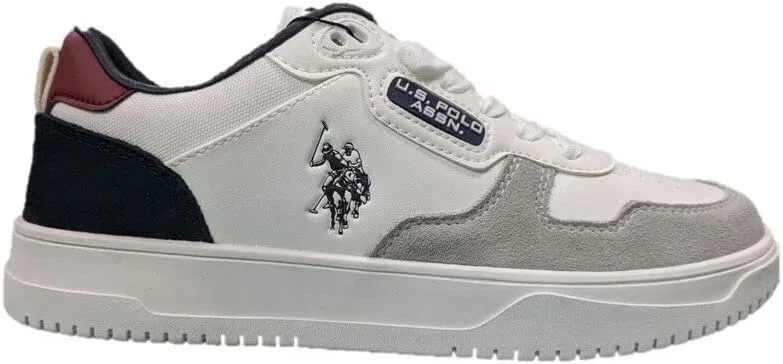 U.S.POLO ASSN. Мужские кроссовки US Polo Rush 001, белые — фото 4