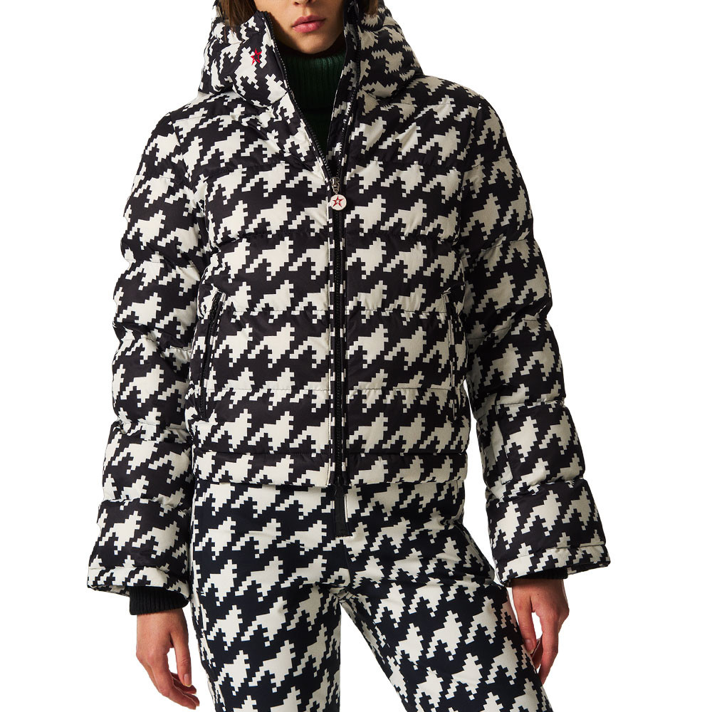 

Горнолыжная пуховая куртка Perfect Moment Polar Flare III (женская), Black/White/Houndstooth