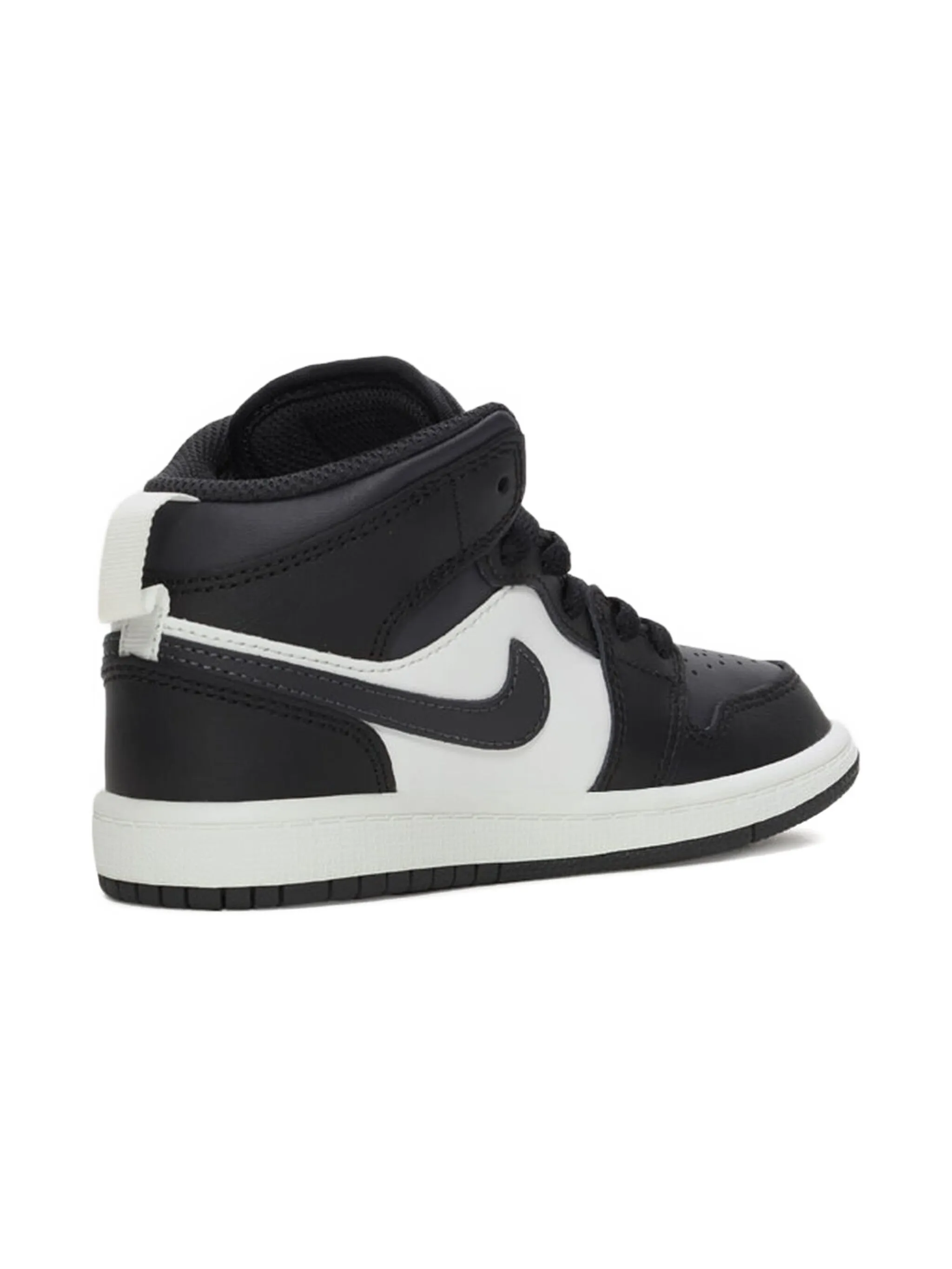 Кроссовки Jordan 1 Mid Off Noir Toe Jordan Kids, черный — фото 3