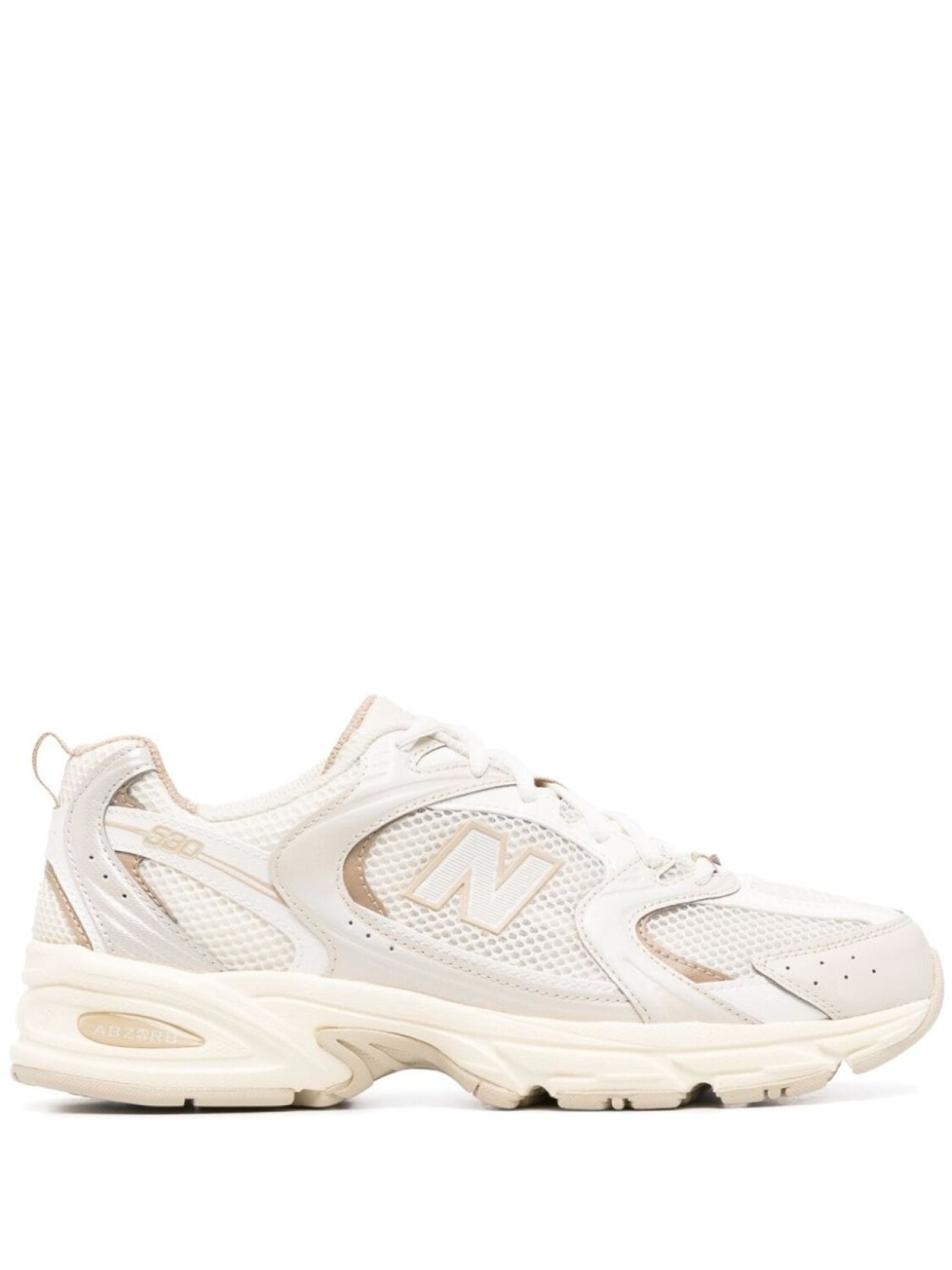 Кроссовки с нашивкой-логотипом New Balance, нейтральный цвет