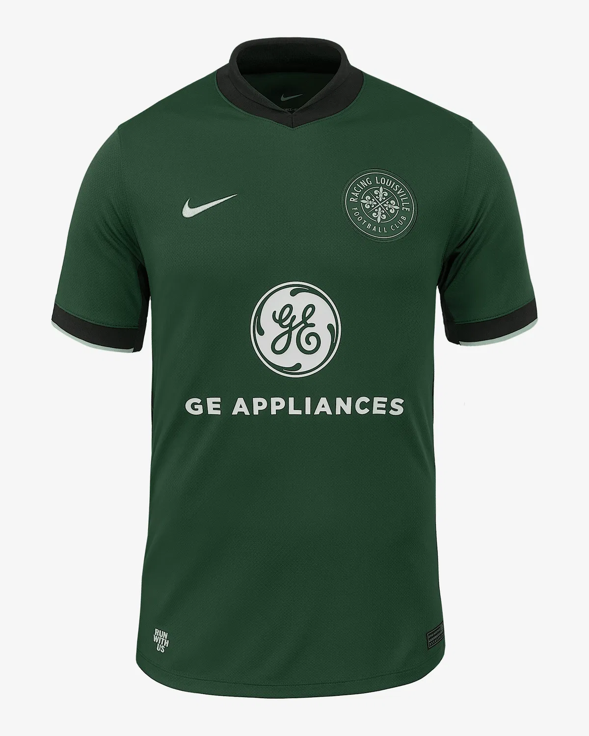 Мужская футболка Nike Dri-FIT NWSL Replica Jersey Racing Louisville FC 2025 Stadium Away, Fir/Night Forest