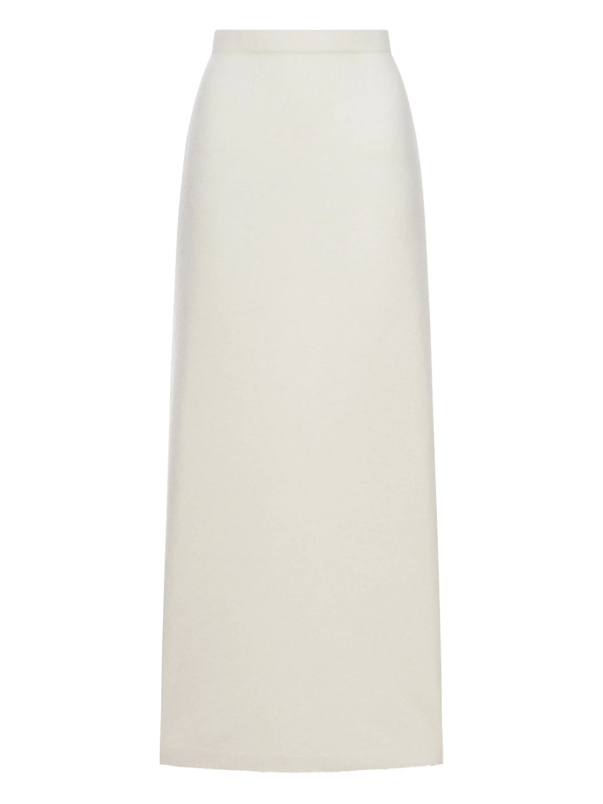 

Кашемировая юбка макси Max Mara, белый