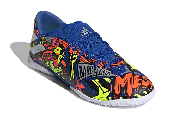 Кроссовки Nemeziz Messi 19.3 в j Adidas, синий — фото 3
