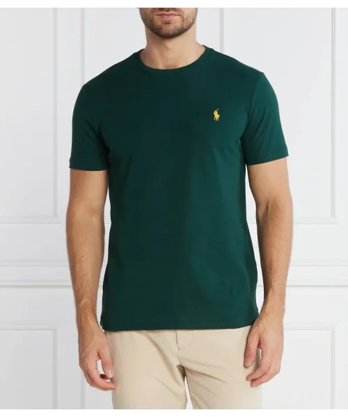 

Футболка Slim fit Polo Ralph Lauren, зеленый