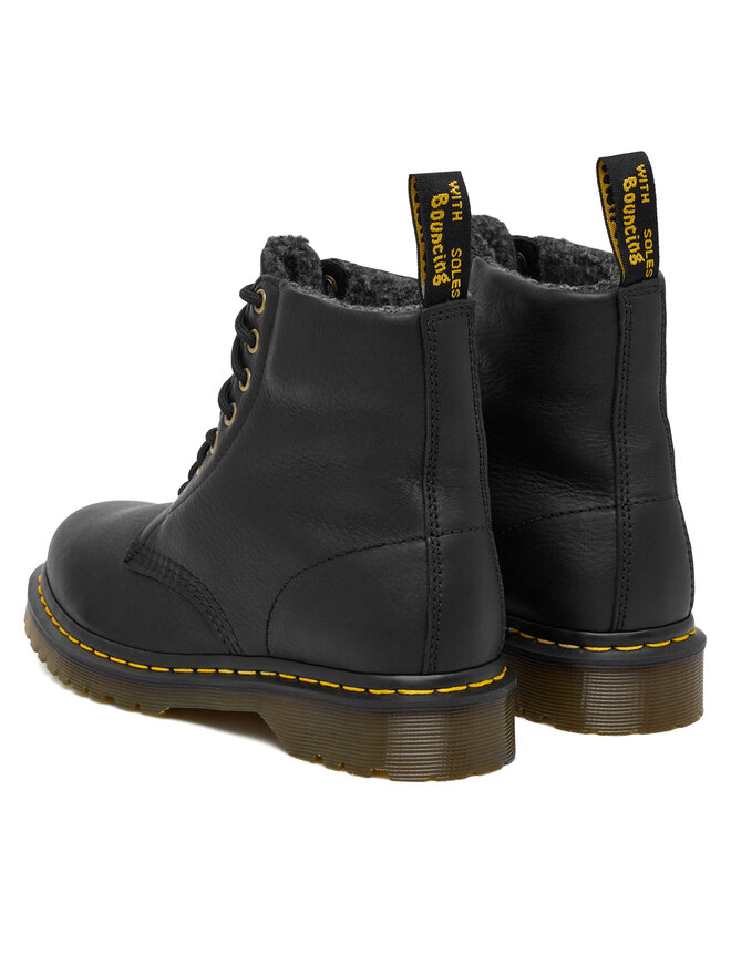 Шнурованные сапоги 1460 Wl Grizzly DM31873001 Dr. Martens, черный — фото 3