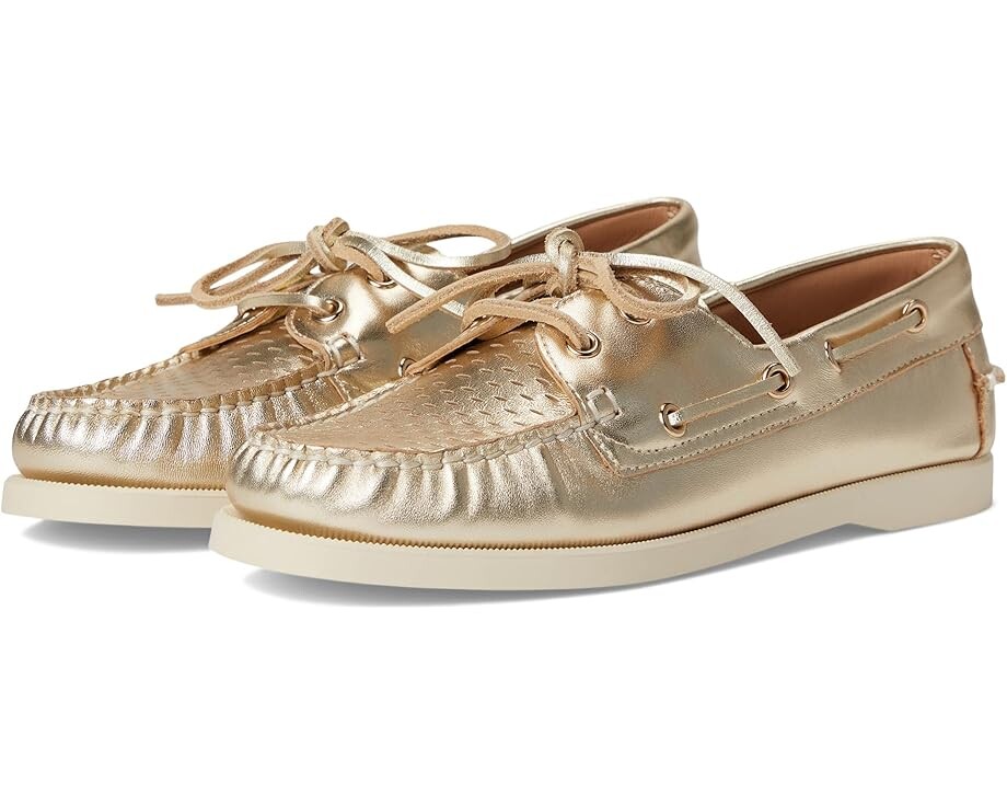 Лоферы Steve Madden Sail, цвет Gold Leather