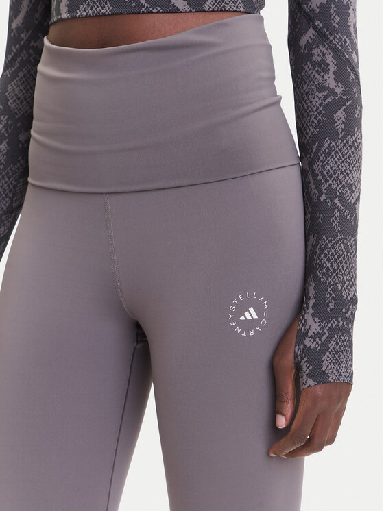 Леггинсы slim fit True Strength JX4321 Adidas By Stella Mccartney, серый — фото 4