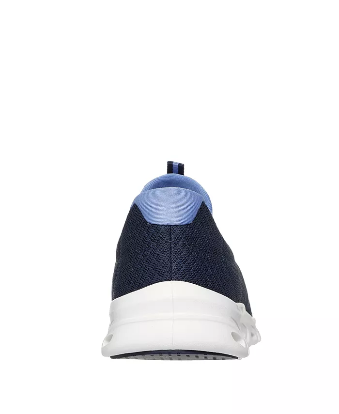 Женские: Glide-Step - повседневные кеды Resilience от Finish Line Skechers, синий — фото 4