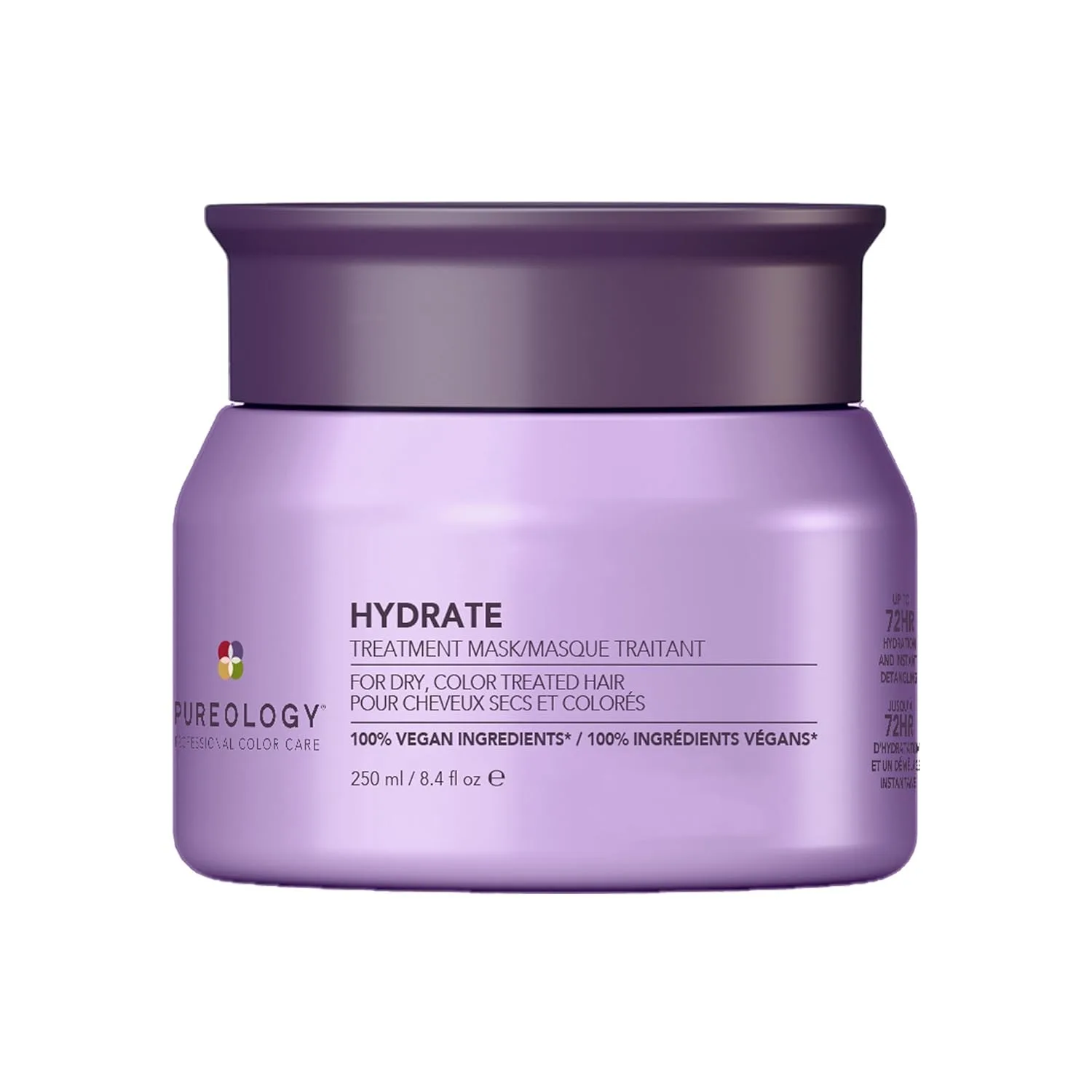 Увлажняющая маска для волос Pureology Hydrate Hair Treatment Mask - глубоко увлажняющая маска для сухих или окрашенных волос, мгновенно придает блеск и облегчает расчесывание.
