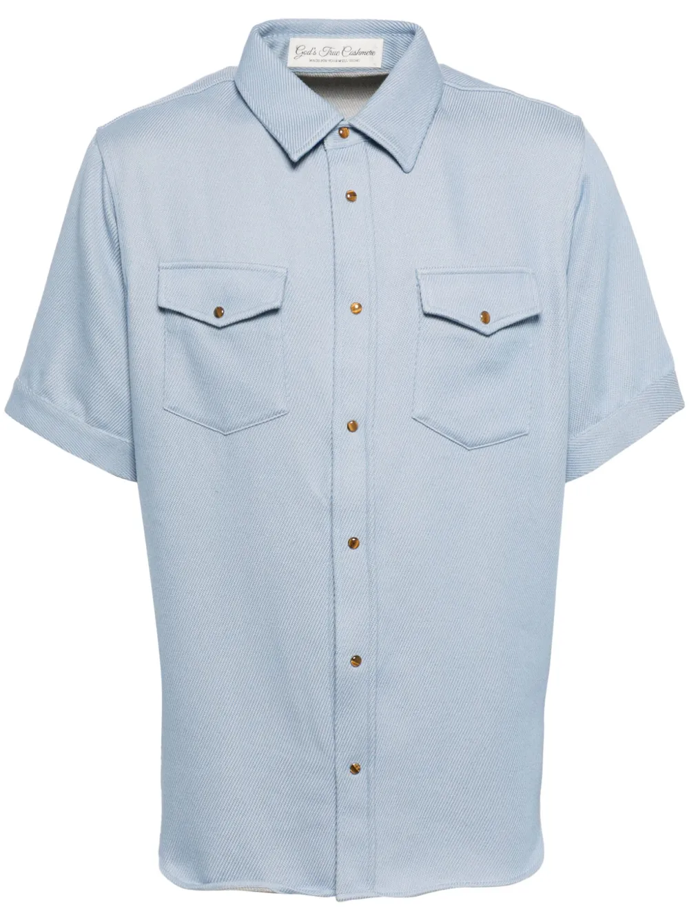 

Джинсовая рубашка Pale GOD'S TRUE CASHMERE, синий