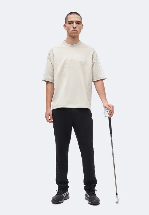 Футболка с коротким рукавом и принтом Adidas Golf, бежевый — фото 2