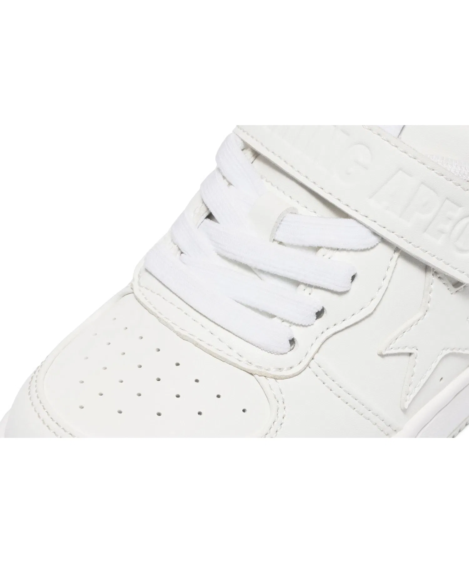 Детские кроссовки BAPE STA #1 белые — фото 4