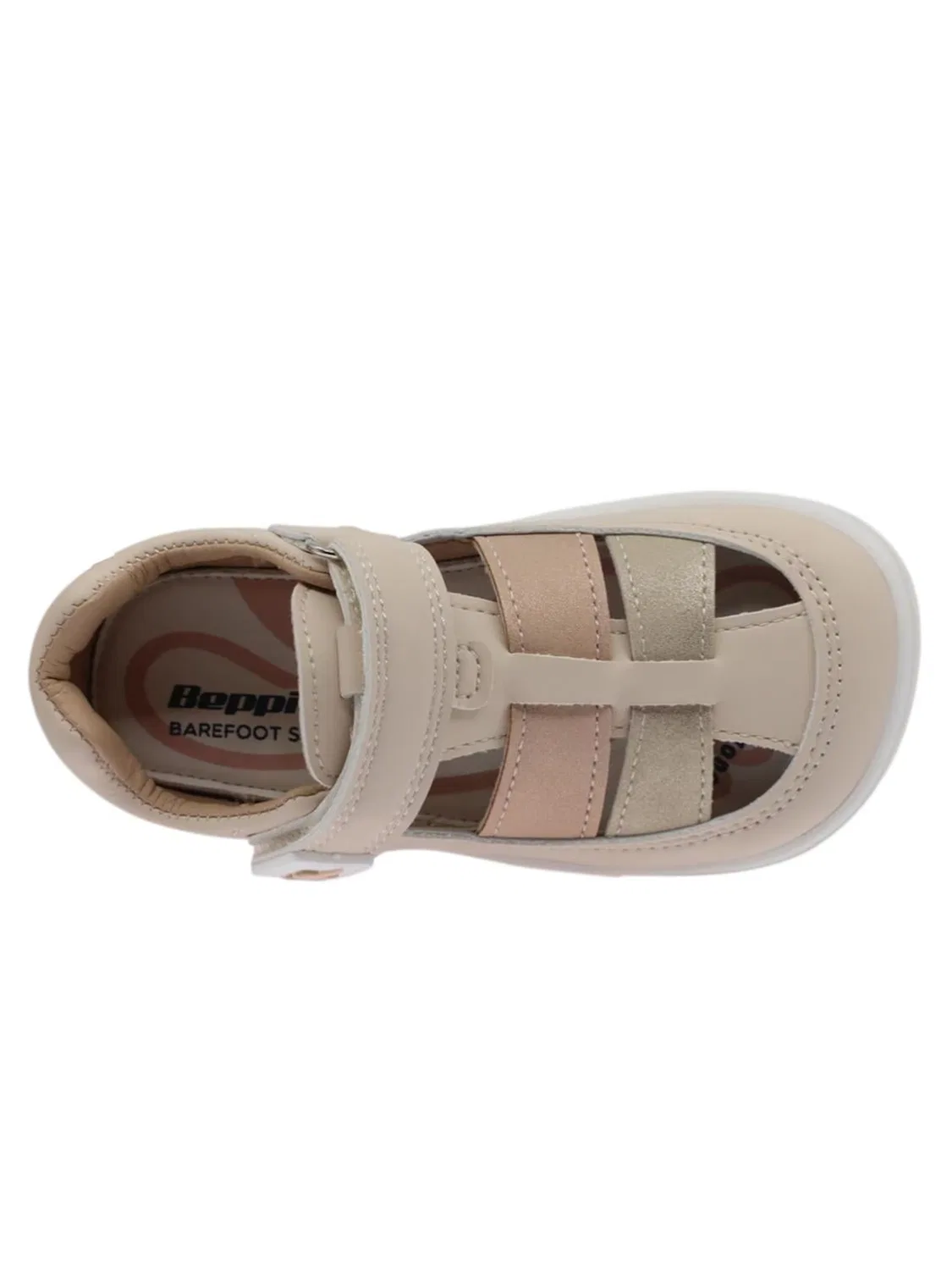Кроссовки Beppi Lighting Shoes бежевого цвета — фото 2