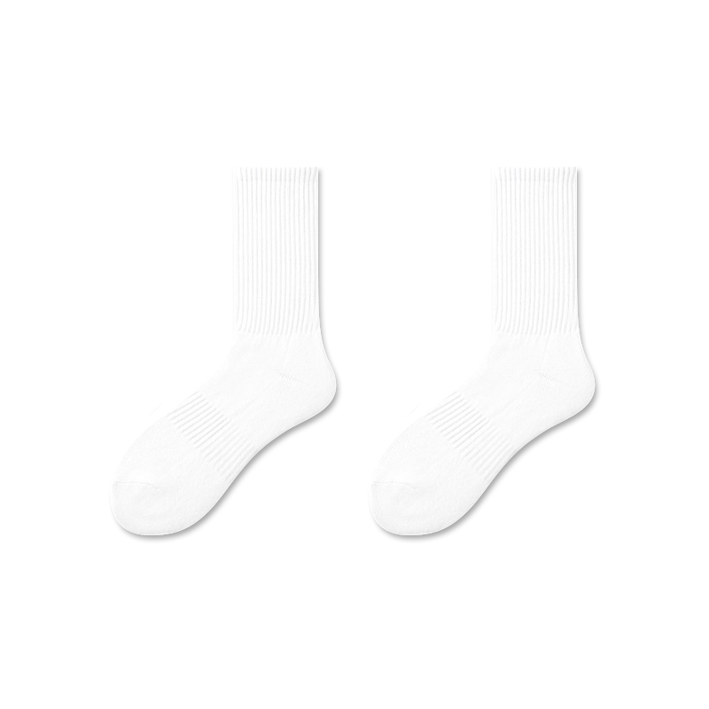

Носки унисекс до середины голени MIIOW, 5 Pack (White)