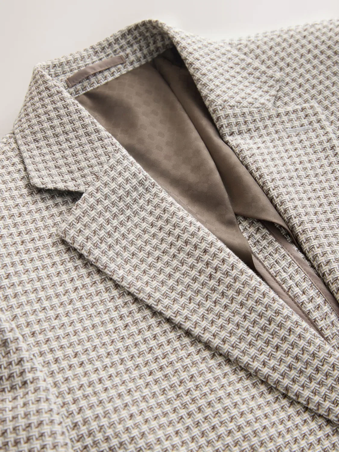 Пиджак приталенного кроя, модель 'N. Premium' Next, Grey/Dark Grey — фото 2